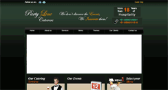 Desktop Screenshot of partylinecaterers.com